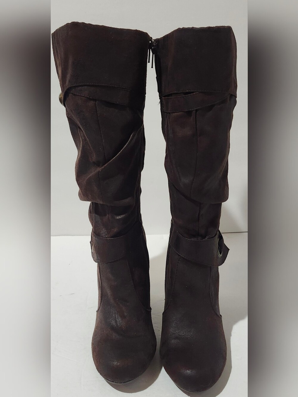 Brown Thigh High Shi by Journeys Boots Size 8